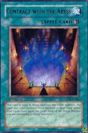 Contract with the Abyss (DCR-086) - Dark Crisis 1st Edition-1
