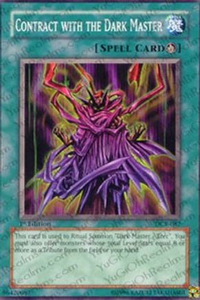 Contract with the Dark Master (DCR-087) - Dark Crisis 1st Edition-1