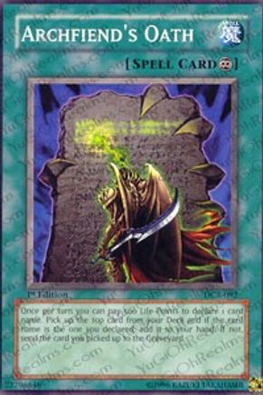 Archfiend's Oath (DCR-092) - Dark Crisis Unlimited-1