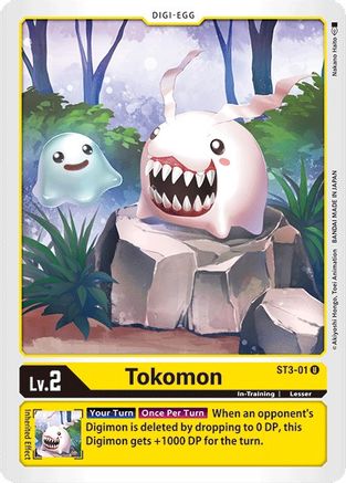 Tokomon (ST3-01) - Starter Deck 03: Heaven's Yellow-1