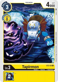 Tapirmon (ST3-03) - Starter Deck 03: Heaven's Yellow-1