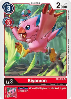 Biyomon - BT1-012 (BT1-012) - Release Special Booster 1.0-1