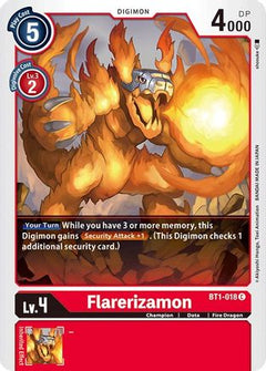 Flarerizamon (BT1-018) - Release Special Booster 1.0-1