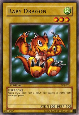 Baby Dragon (SDJ-003) - Starter Deck: Joey Unlimited-1