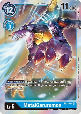 MetalGarurumon - BT1-044 (BT1-044) - Release Special Booster 1.0 Foil-1