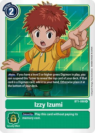 Izzy Izumi (BT1-088) - Release Special Booster 1.0-1