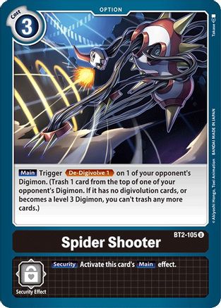 Spider Shooter (BT2-105) - Release Special Booster 1.0-1