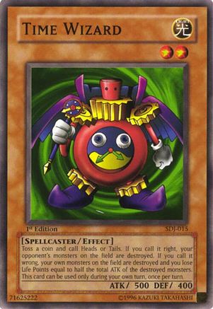 Time Wizard (SDJ-015) - Starter Deck: Joey 1st Edition-1