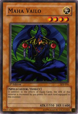 Maha Vailo (SDJ-016) - Starter Deck: Joey 1st Edition-1