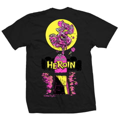 Heroin Skateboards 'Dead Dave' Tee - Black-2