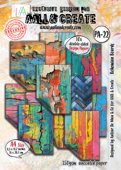AALL and Create - A4 Design Paper - Bohemian Boards-1