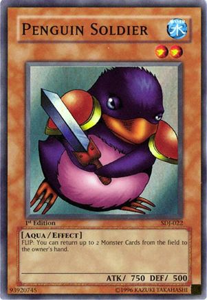 Penguin Soldier (SDJ-022) - Starter Deck: Joey Unlimited-1