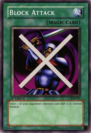 Block Attack (SDJ-031) - Starter Deck: Joey Unlimited-1