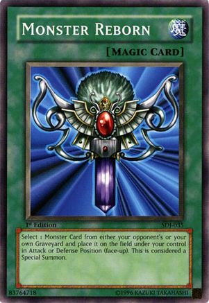 Monster Reborn (SDJ-035) - Starter Deck: Joey Unlimited-1