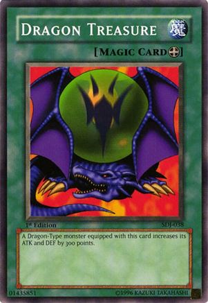 Dragon Treasure (SDJ-038) - Starter Deck: Joey 1st Edition-1