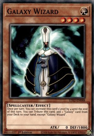 Galaxy Wizard (LDS2-EN048) - Legendary Duelists: Season 2 1st Edition-1