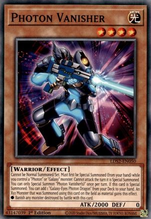 Photon Vanisher (LDS2-EN050) - Legendary Duelists: Season 2 1st Edition