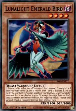 Lunalight Emerald Bird (LDS2-EN127) - Legendary Duelists: Season 2 1st Edition-1