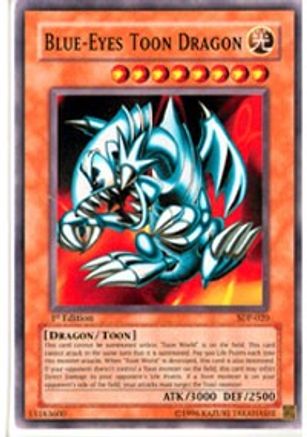 Blue-Eyes Toon Dragon (SDP-020) - Starter Deck: Pegasus Unlimited-1
