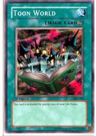 Toon World (SDP-024) - Starter Deck: Pegasus 1st Edition-1