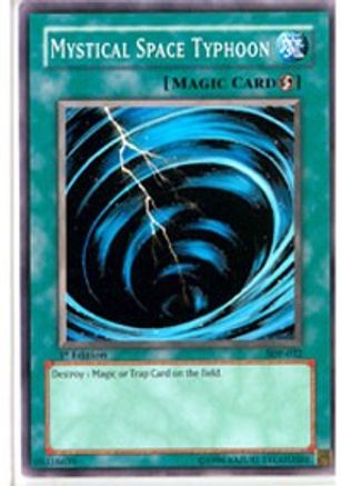 Mystical Space Typhoon (SDP-032) - Starter Deck: Pegasus 1st Edition-1