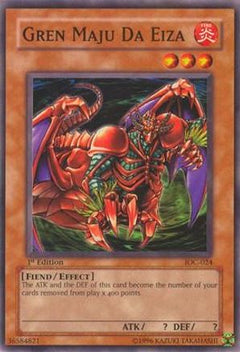 Gren Maju Da Eiza (IOC-024) - Invasion of Chaos 1st Edition-1