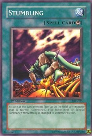Stumbling (IOC-035) - Invasion of Chaos 1st Edition-1