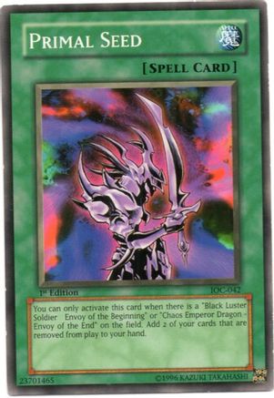 Primal Seed (IOC-042) - Invasion of Chaos 1st Edition-1