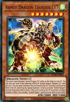 Armed Dragon Thunder LV7 (BLVO-EN002) - Blazing Vortex 1st Edition-1