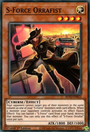 S-Force Orrafist (BLVO-EN013) - Blazing Vortex 1st Edition-1