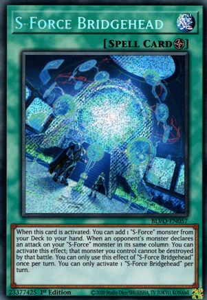 S-Force Bridgehead (BLVO-EN057) - Blazing Vortex 1st Edition-1