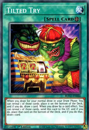 Tilted Try (BLVO-EN066) - Blazing Vortex 1st Edition-1