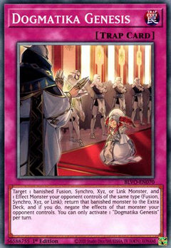 Dogmatika Genesis (BLVO-EN070) - Blazing Vortex 1st Edition-1