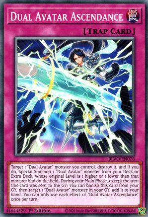 Dual Avatar Ascendance (BLVO-EN076) - Blazing Vortex 1st Edition-1