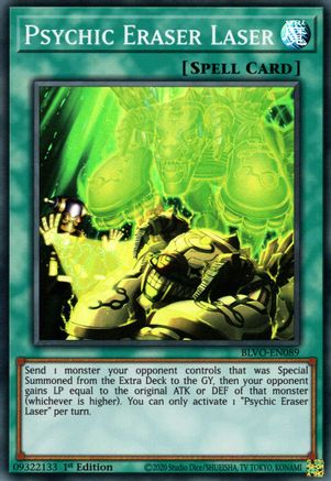 Psychic Eraser Laser (BLVO-EN089) - Blazing Vortex 1st Edition-1