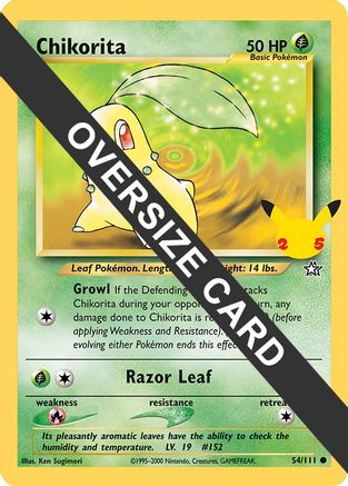 Chikorita 54 - First Partner Pack-1