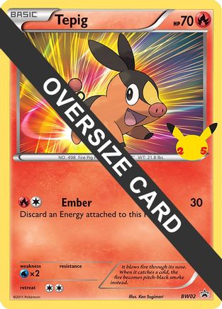 Tepig BW02 - First Partner Pack-1
