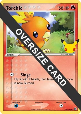 Torchic 74 - First Partner Pack-1