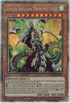 Armed Dragon Thunder LV10 (Starlight Rare) (BLVO-EN001) - Blazing Vortex 1st Edition-1
