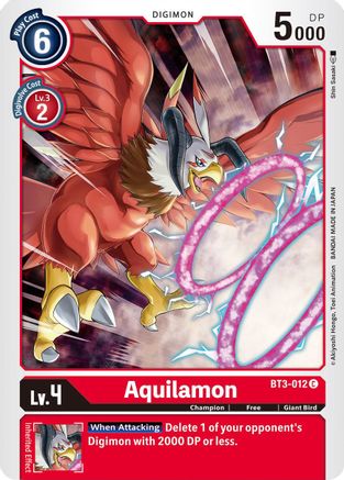 Aquilamon (BT3-012) - Release Special Booster 1.5-1