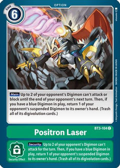 Positron Laser (BT3-104) - Release Special Booster 1.5-1