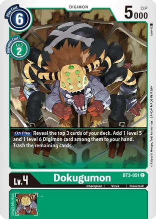 Dokugumon (BT3-051) - Release Special Booster 1.5-1