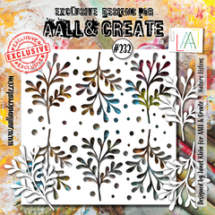 AALL and Create - 6x6 Stencil - Nature Listens-1