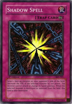 Shadow Spell (SKE-041) - Starter Deck: Kaiba Evolution 1st Edition-1