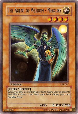 The Agent of Wisdom - Mercury (AST-007) - Ancient Sanctuary 1st Edition-1