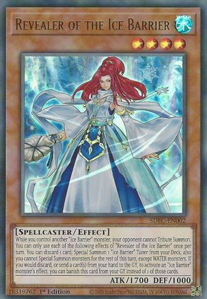 Revealer of the Ice Barrier (SDFC-EN002) - Structure Deck: Freezing Chains 1st Edition-1
