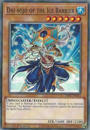 Dai-sojo of the Ice Barrier (SDFC-EN014) - Structure Deck: Freezing Chains 1st Edition-1