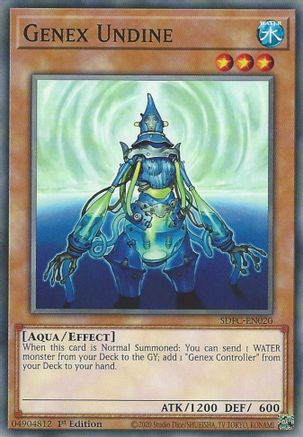 Genex Undine (SDFC-EN020) - Structure Deck: Freezing Chains 1st Edition-1
