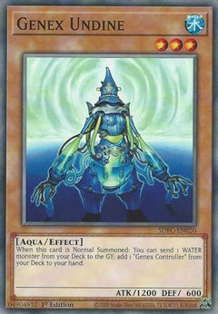 Genex Undine (SDFC-EN020) - Structure Deck: Freezing Chains 1st Edition-1