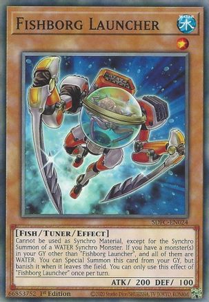 Fishborg Launcher (SDFC-EN024) - Structure Deck: Freezing Chains 1st Edition-1